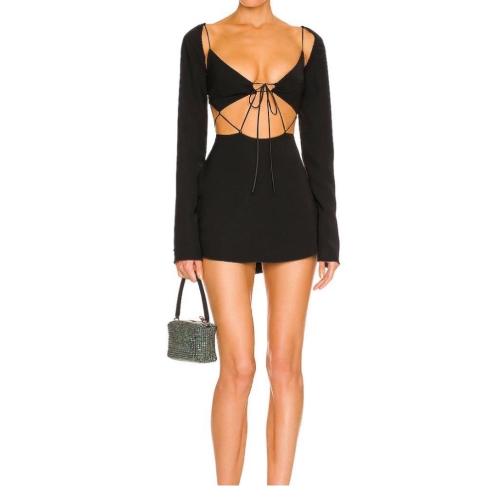 Flore tie dress